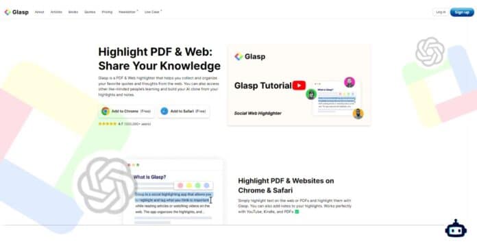 Glasp: Powerful Features for Social Highlighting