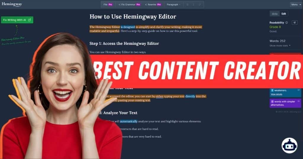 Hemingway Editor: Best Features for Writers