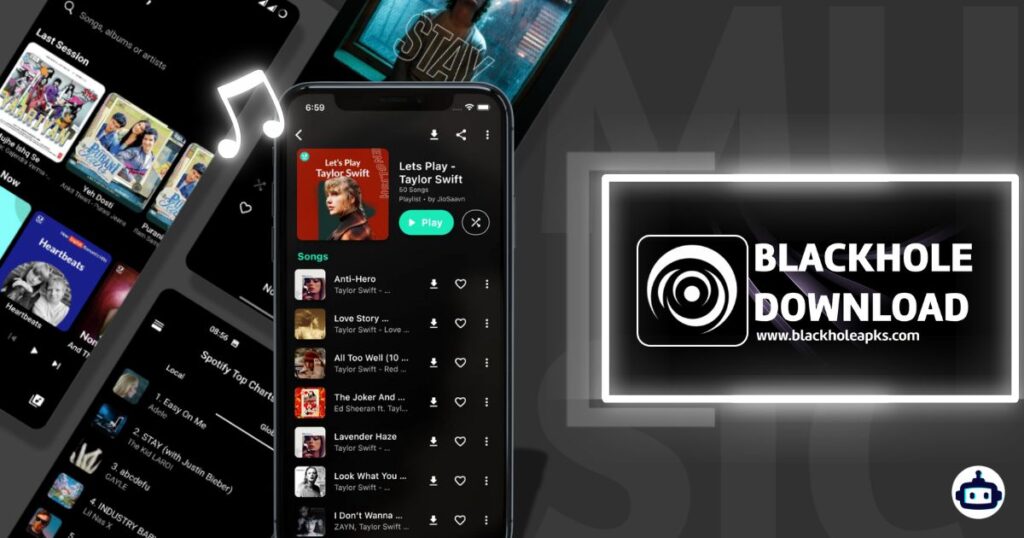 Blackhole: Best Music Streaming App